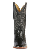 Load image into Gallery viewer, El General Rodeo - Printed Ostric leather boots - Black 44935
