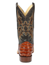 Load image into Gallery viewer, El General Rodeo - Printed Alligator leather boots - Cogñac 44939
