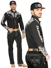 Load image into Gallery viewer, Centenario Bootcut Denim Jeans - Black 44964
