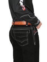 Load image into Gallery viewer, Centenario Bootcut Denim Jeans - Black 44966
