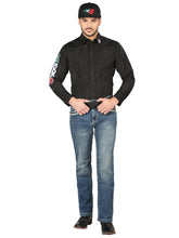 Load image into Gallery viewer, Centenario Bootcut Denim Jeans - Dark Blue 44967
