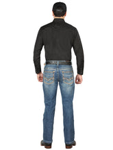 Load image into Gallery viewer, Centenario Bootcut Denim Jeans - Dark Blue 44967
