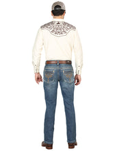 Load image into Gallery viewer, Centenario Bootcut Denim Jeans - Dark Blue 44969
