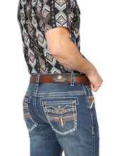 Load image into Gallery viewer, Centenario Bootcut Denim Jeans - Dark Blue 44970
