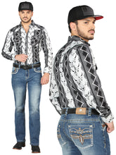 Load image into Gallery viewer, Centenario Bootcut Denim Jeans - Medium Blue 44971

