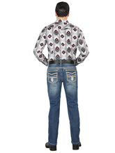Load image into Gallery viewer, Centenario Bootcut Denim Jeans - Dark Blue 44974
