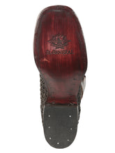 Load image into Gallery viewer, El General Men’s Leather Rodeo Boots Petatillo - Chocolate 45013
