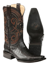 Load image into Gallery viewer, El General Men's Exotic Ostrich Leg Cowboy Boots - Brown 45068
