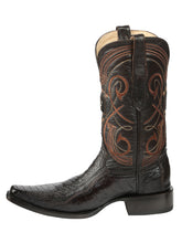 Load image into Gallery viewer, El General Men's Exotic Ostrich Leg Cowboy Boots - Brown 45068
