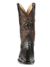 Load image into Gallery viewer, El General Men's Exotic Ostrich Leg Cowboy Boots - Brown 45068
