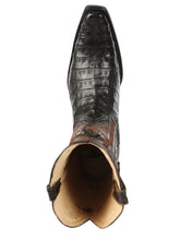 Load image into Gallery viewer, El General Men's Exotic Caiman Belly Cowboy Boots - Brown 45079
