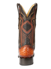 Load image into Gallery viewer, El General Men's Exotic Caiman Belly Cowboy Boots - Cognac  45080
