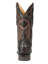 Load image into Gallery viewer, El General Men's Exotic Caiman Nuca Cowboy Boots - Brown 45082
