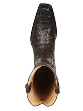 Load image into Gallery viewer, El General Men's Exotic Caiman Nuca Cowboy Boots - Brown 45082
