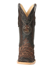 Load image into Gallery viewer, El General Men's Exotic Monster Fish Rodeo Cowboy Boots - Brown  45084
