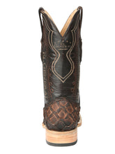 Load image into Gallery viewer, El General Men's Exotic Monster Fish Rodeo Cowboy Boots - Brown  45084
