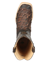 Load image into Gallery viewer, El General Men's Exotic Monster Fish Rodeo Cowboy Boots - Brown  45084
