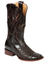 Load image into Gallery viewer, Men's Rodeo Boots - El General Pull-Up Leather - Brown 45173

