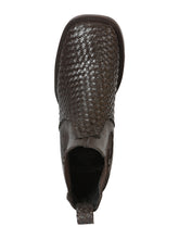 Load image into Gallery viewer, El General Men’s Rodeo Brown Petatillo Woven Ankle Boots 45177
