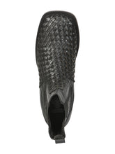 Load image into Gallery viewer, El General Men’s Rodeo Black Petatillo Woven Ankle Boots 45181
