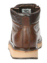 Load image into Gallery viewer, El General Men’s Brown Woven Ankle Boots with Zipper 45184
