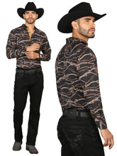 Load image into Gallery viewer, Centenario Men's Black Denim with Dark Embroidered Details 45312
