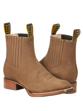 Load image into Gallery viewer, El General Men’s Ankle Boots - Nobuck Brown 45338
