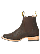 Load image into Gallery viewer, El General Men’s Ankle Boots - Bull Neck Leather Moka 45341
