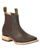 Load image into Gallery viewer, El General Men’s Ankle Boots - Bull Neck Leather Moka 45341
