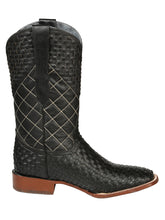 Load image into Gallery viewer, El General Men's Rodeo Boots Petatillo Leather - Black 45438
