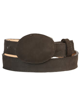 Load image into Gallery viewer, Kids Western Belt - El General Nobuck Choco 45445
