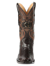 Load image into Gallery viewer, El General Men's Exotic Ostrich Leg Cowboy Boots - Brown 45511
