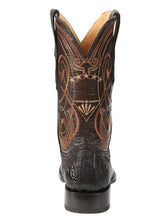 Load image into Gallery viewer, El General Men's Exotic Ostrich Leg Cowboy Boots - Brown 45511
