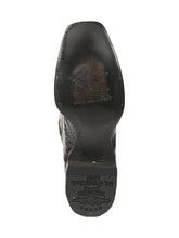 Load image into Gallery viewer, El General Men's Exotic Caiman Nuca Cowboy Boots - Brown 45522
