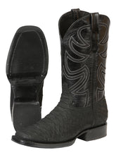 Load image into Gallery viewer, El General Men’s Rodeo Boot Imitation Python - Black 45561
