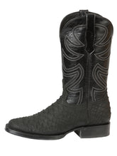 Load image into Gallery viewer, El General Men’s Rodeo Boot Imitation Python - Black 45561
