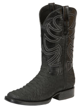 Load image into Gallery viewer, El General Men’s Rodeo Boot Imitation Python - Black 45561

