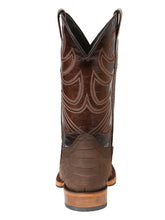 Load image into Gallery viewer, El General Men’s Rodeo Boot Imitation Python - Brown 45562
