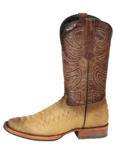 Load image into Gallery viewer, El General Men’s Rodeo Boot Imitation Python - Honey 45563
