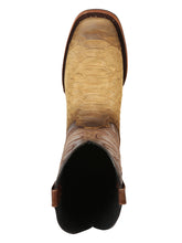 Load image into Gallery viewer, El General Men’s Rodeo Boot Imitation Python - Honey 45563
