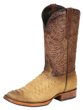 Load image into Gallery viewer, El General Men’s Rodeo Boot Imitation Python - Honey 45563
