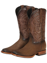 Load image into Gallery viewer, El General Men's Rodeo Boots - Nobuck Camel 45568
