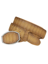 Load image into Gallery viewer, Men’s Western Belt El General Imitation Python - Honey 45571
