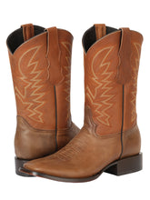 Load image into Gallery viewer, El General Men’s Rodeo Boots - Brown 45580
