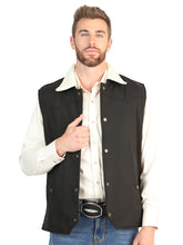 Load image into Gallery viewer, El General Men’s Vest - Black 45644
