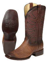 Load image into Gallery viewer, Men’s El General Rodeo Boot Elephant Print Brown Tobacco 45665
