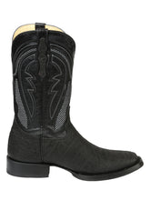 Load image into Gallery viewer, Men’s El General Western Boots - Imitation Bull Neck Black 45666

