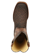 Load image into Gallery viewer, Men’s El General Rodeo Boot - Imitation Bull Neck Brown 45668
