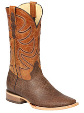 Load image into Gallery viewer, Men’s El General Rodeo Boot Elephant Print Brown 45767
