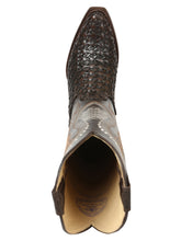 Load image into Gallery viewer, El General Women’s Embroidered Western Boots - Choco 45782
